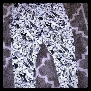Nightmare Before Christmas Leggings